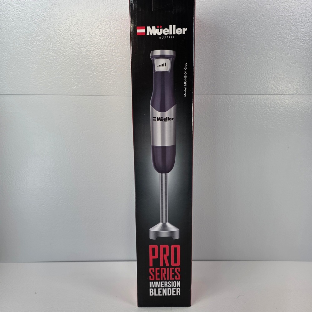 Mueller Austria Pro‎ Series Immersion Blender 500W Speed Control Titanium Steel